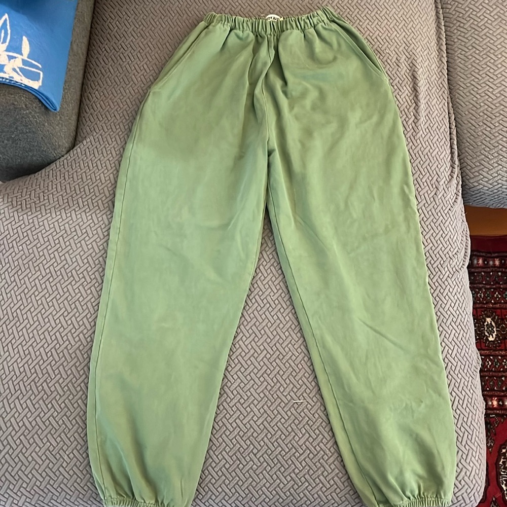 Rudy Jude joggers. Super comfortable. Pockets. Hand dyed. Natural fibers.